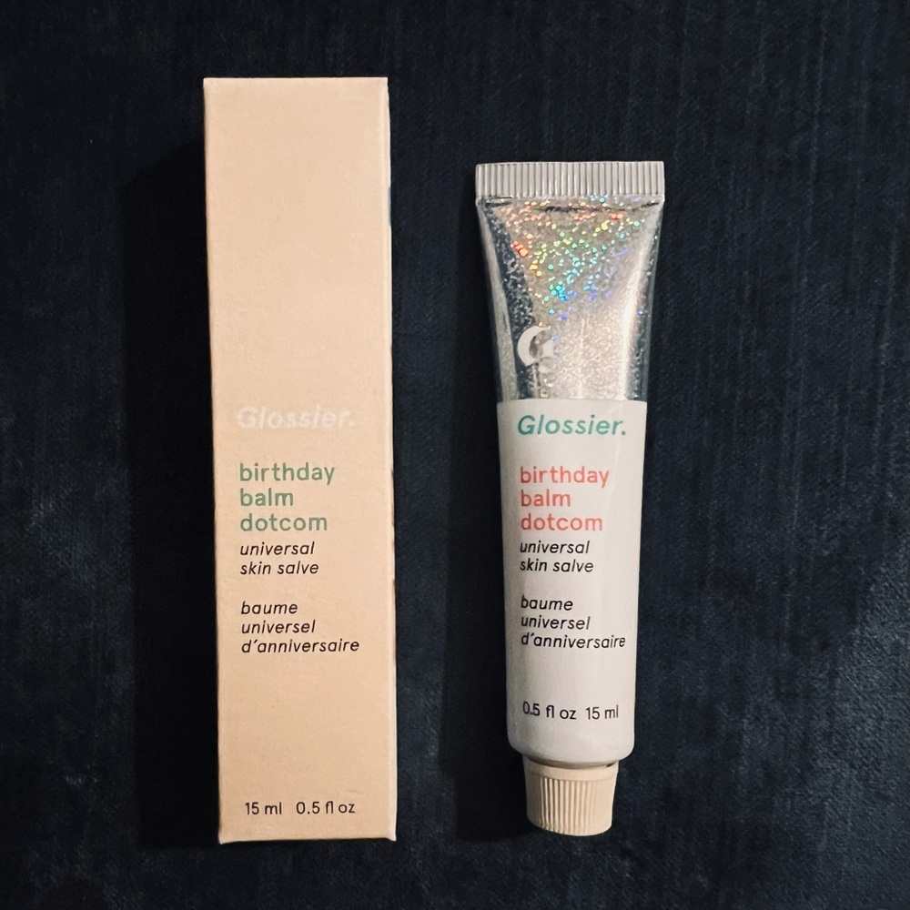 Glossier BIRTHDAY Balm Dotcom (ORIGINAL FORMULA) - Brand New In Box